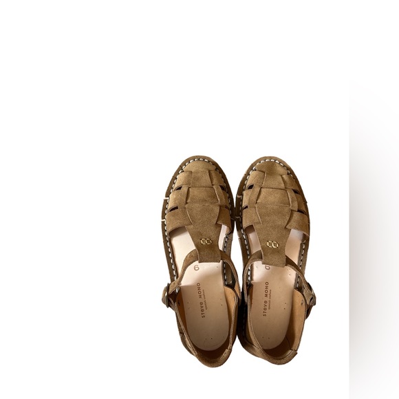 Brand new handmade Steve Mono Artisanal sandals, cognac color. Size 36 - Picture 3 of 8